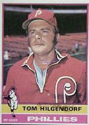 1976 Topps Baseball Cards      168     Tom Hilgendorf